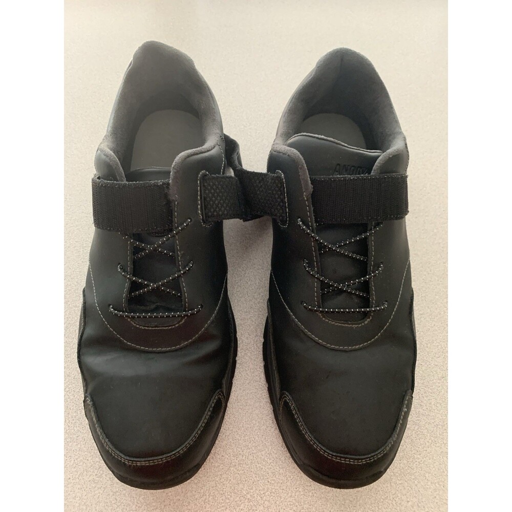 Anodyne Mens Casual Sneakers No 38 Black Size 12 XW Sport Walker Shoes - Picture 4 of 12